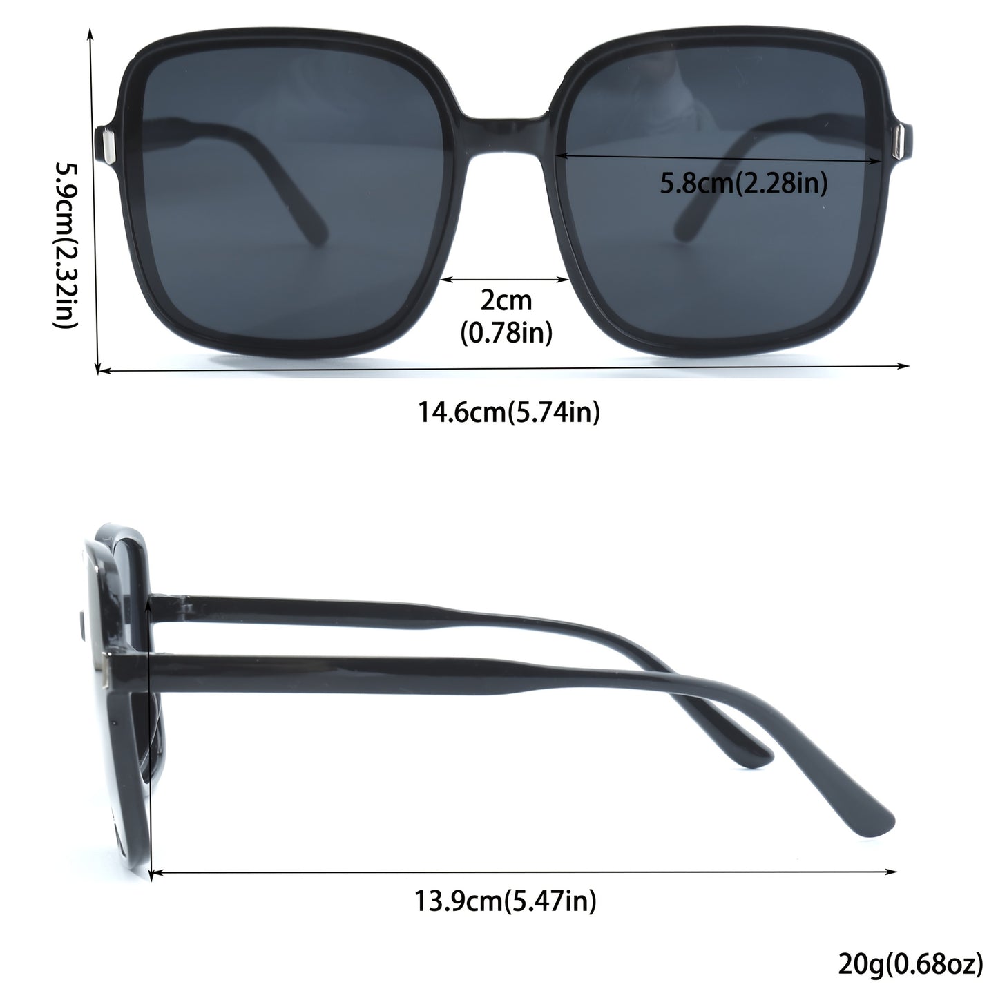 12pcs European and American Style Square Frame Fashion Glasses Suitable for Holiday Outdoor Activities, Clothing Decoration, Men's and Women's Favorite Party, Disco and Other Multi-scene Use