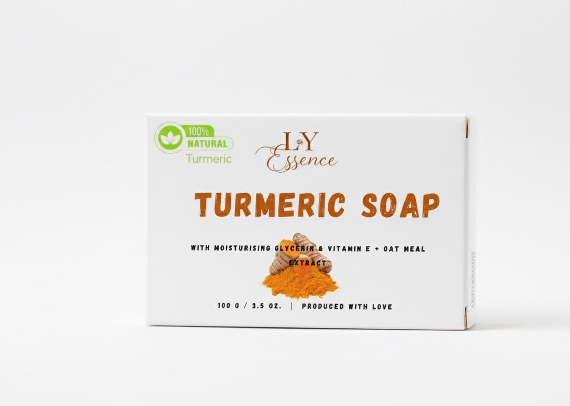 Turmeric Soap with Glycerin & Oatmeal