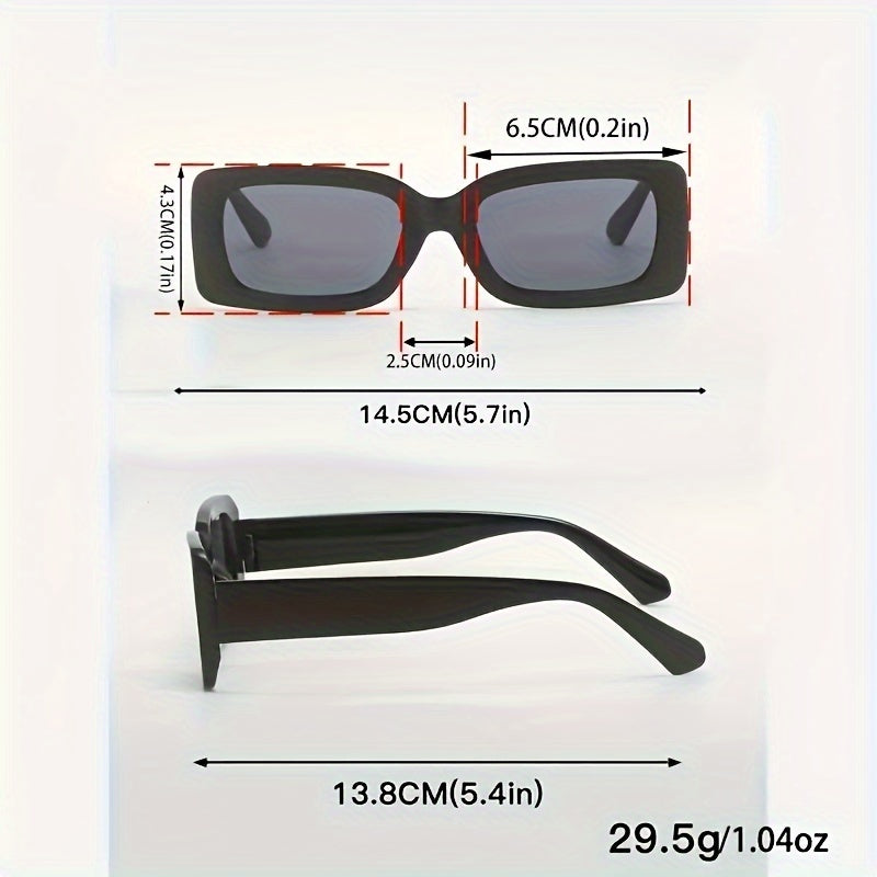 4pcs Classic Black Cat Eye Fashion Glasses for Women - Fashionable Anti-Glare Shades with Durable PC Frames, Perfect for Casual Attire, Cat's Eye Style