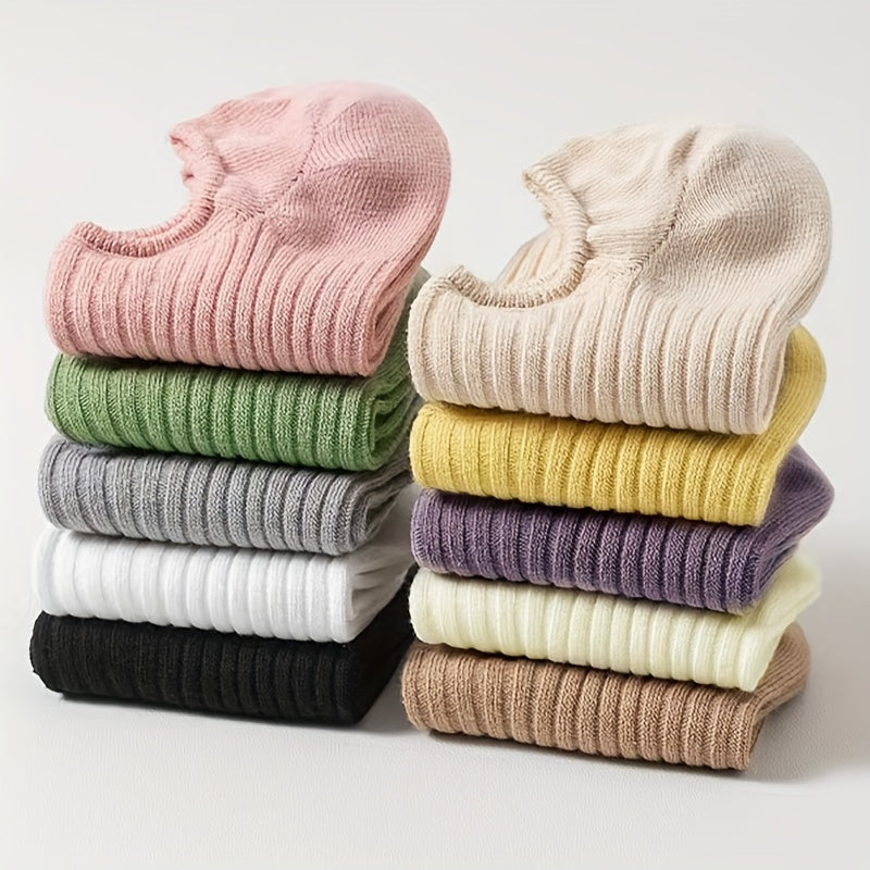 4 Pairs/12 Pairs Women's Candy Color Boat Socks, Plain Simple and Versatile, Trendy, Light Mouth, Breathable, Short Socks, Invisible Socks, Colorful Socks, Suitable for Daily Use