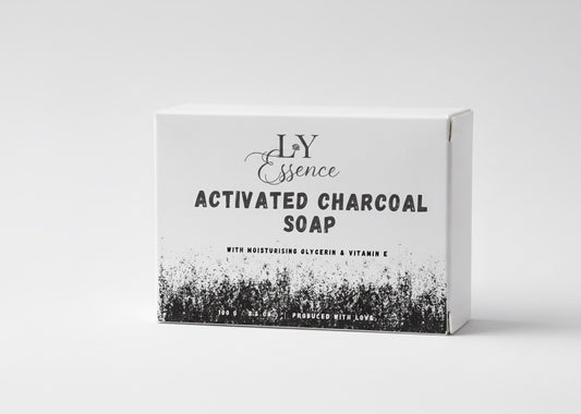 Activated Charcoal Soap with Glycerin & Vitamin E