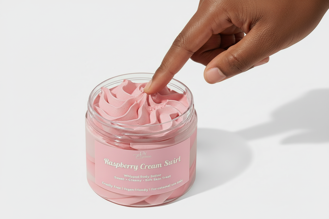 Raspberry Cream Swirl Body Butter