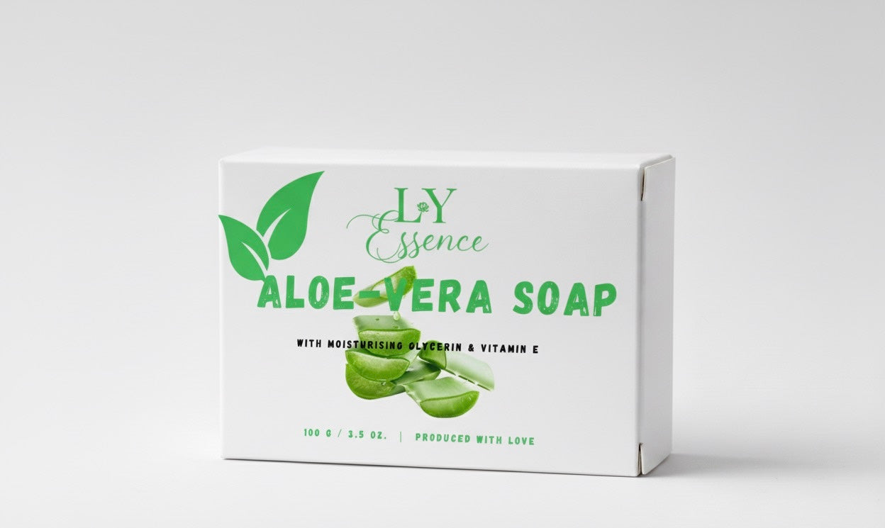 Aloe Vera Soap with Vitamin E & Glycerin