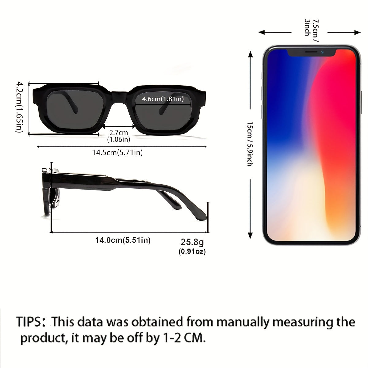 12pcs European and American Style Square Frame Fashion Glasses Suitable for Holiday Outdoor Activities, Clothing Decoration, Men's and Women's Favorite Party, Disco and Other Multi-scene Use
