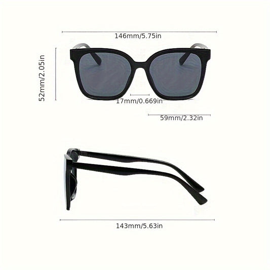 Vintage Gradient Shades - Large Square Fashion for Women & Men, Perfect for Party, Beach, Travel